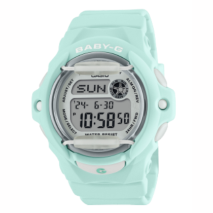 Casio Baby-G BG-169U-3 Light Green Resin Band Women Sports Watch